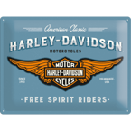 Metalowy szyld blacha tin signs Harley Davidson Wolny Duch