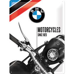 Metalowy plakat szyld blacha tin signs 30x40 cm BMW - Motorcycles Since 1923 