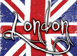Flaga brytyjska Union Jack London Metalowy plakat 40x30 cm blacha tin sign