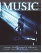 Metalowy szyld plakat rekalmowy blacha tin sign USA Music - Victor Hugo