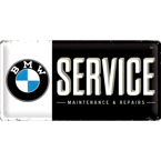BMW - Service Metalowy plakat szyld 50x25 cm