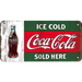 Szyld metalowa zawieszka Tu sprzedają zimną Coca Cola