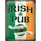 Irish Pub Metalowy plakat szyld blacha tin signs 30x40 cm