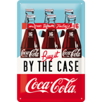 Metalowy plakat reklamowy Coca Cola 20x30 cm