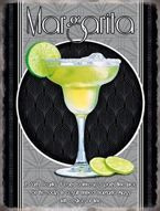 Metalowy plakat reklamowy blacha tin sign 30x40 cm Przepis na koktail Margarita