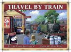 Metalowy plakat reklamowy blacha tin sign Podróżuj koleją Prezent