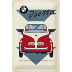 BMW  Isetta Economical Car Metalowy plakat reklamowy 20x30 szyld blacha tin signs