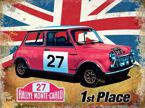 Metalowy plakat reklamowy blacha tin sign Mini Cooper S . Prezent