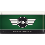 MINI - Logo Metalowy plakat szyld pin up 50x25 cm