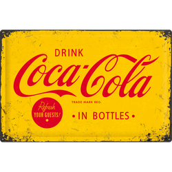 Metalowy plakat szyld 60x40 cm Coca-Cola