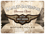 Metalowy szyld blacha tin signs Harley Davidson American Classic Prezent