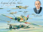 Hawker Hurricane Legenda przestworzy Metalowy plakat reklamowy 40x30 cm