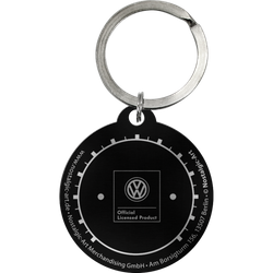 Volkswagen Metalowy okrągły brelok na klucze