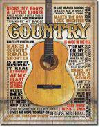 Metalowy szyld plakat reklamowy blacha tin sign USA Country - Made in America