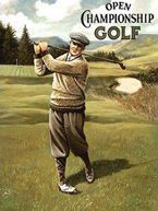 Metalowy plakat reklamowy blacha tin sign 30x40 cm Otwarte Mistrzostwa Golfa