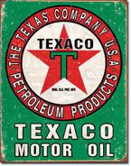 Metalowy plakat reklamowy blacha tin sign USA Texaco Motor Oil Prezent