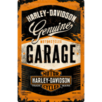 Metalowy plakat szyld 40x60 cm Harley-Davidson Garage