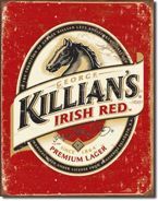 Metalowy szyld plakat reklamowy blacha tin sign USA Piwo Killian's Irish Lager