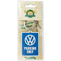 Metalowy brelok na klucze Parking tylko dla Volkswagena