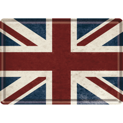 Metalowy mini szyld Flaga brytyjska Union Jack